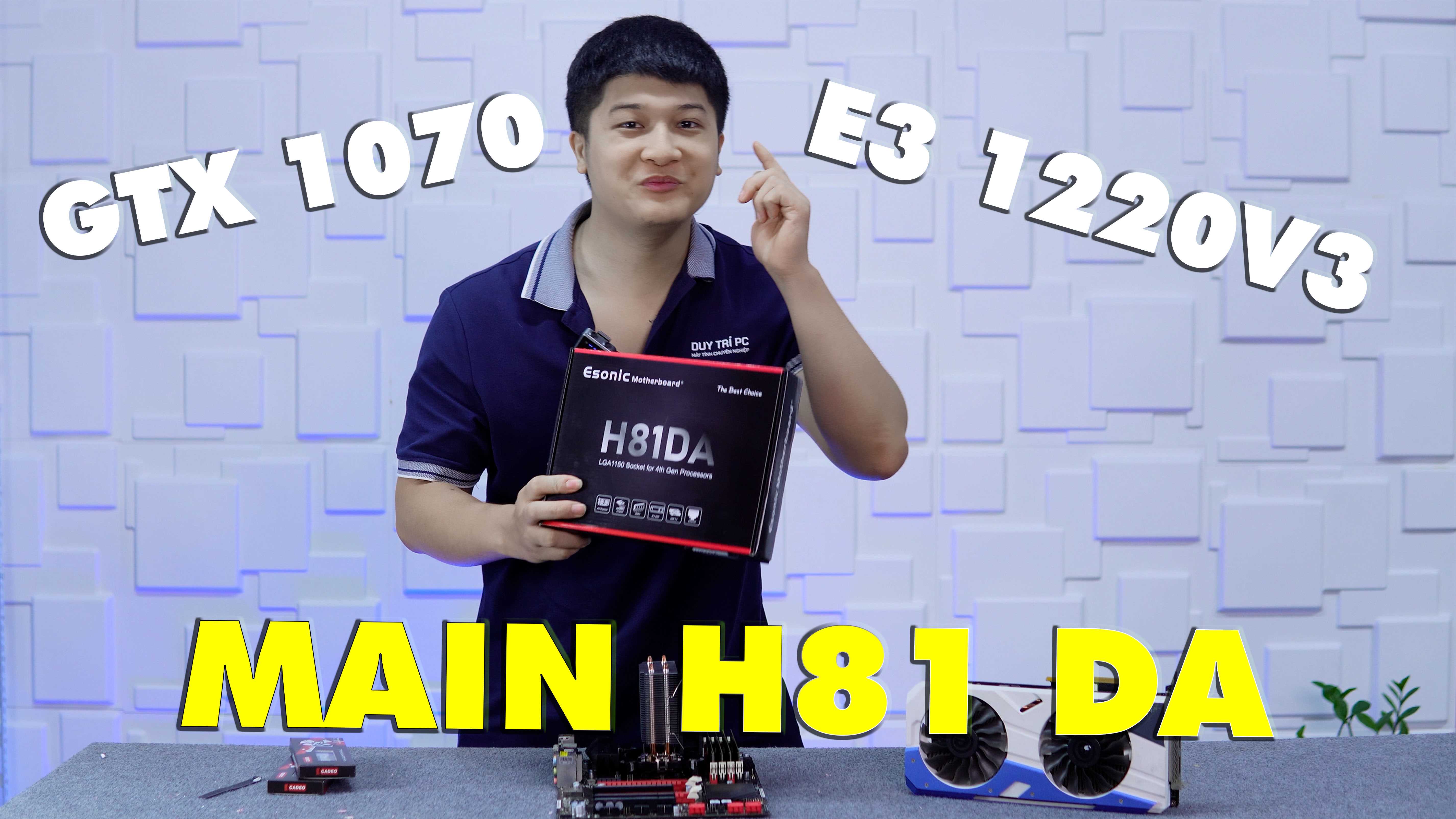 Cấu Hình Chuẩn Dân Chơi Đồ Cổ: Xeon E3 1230 V3 và GTX 1070 Hiệu Năng Ra Sao?